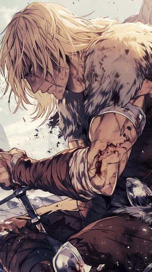 Vinland Saga Warriorin Battle Wallpaper