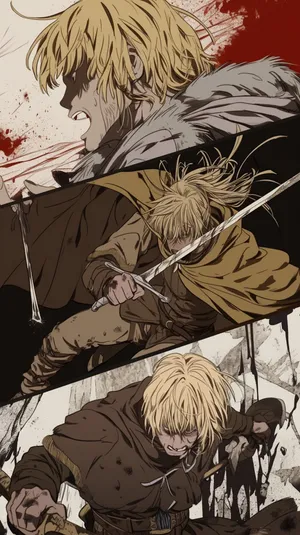 Vinland Saga Warriorsin Battle Wallpaper