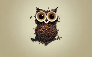 Vintage Aesthetic Owl Wallpaper