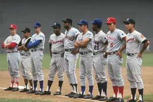 Vintage Baseball All Stars Lineup Wallpaper