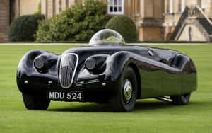 Vintage Beauty - Jaguar Xk120 Wallpaper