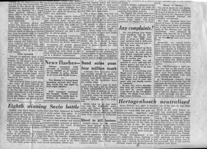 Vintage Black And White Newspaper Pages Wallpaper