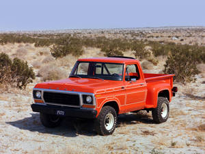 Vintage Brilliance - 1978 Old Ford Truck Wallpaper