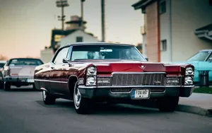 Vintage Cadillac Eldorado In Pristine Condition Wallpaper