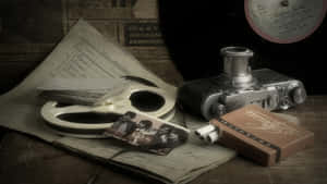 Vintage Camera And Memorabilia Wallpaper