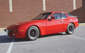 Vintage Charm - The Classic Porsche 944 Wallpaper