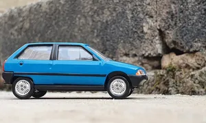 Vintage Citroen A X Side View Wallpaper