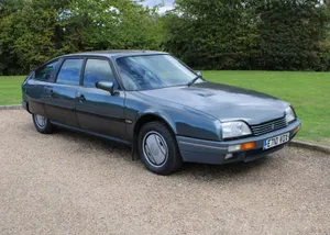 Vintage Citroen C X Parked Outdoors Wallpaper