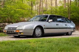 Vintage Citroen C X Parked Outdoors Wallpaper