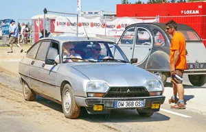 Vintage Citroen G S Car Show Wallpaper