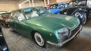 Vintage Citroen G S Green Classic Car Wallpaper