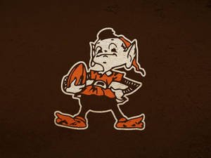 Vintage Cleveland Browns Elf Wallpaper