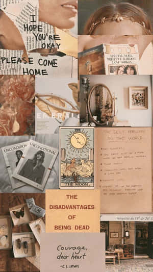 Vintage_ Collage_ Aesthetic_ Moodboard Wallpaper