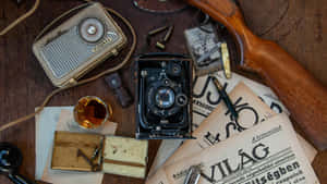 Vintage Collectibles And Memorabilia Wallpaper