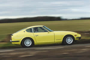 Vintage Datsun 240z: A Classic Icon Wallpaper