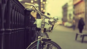 Vintage Desktop Bike Street Wallpaper