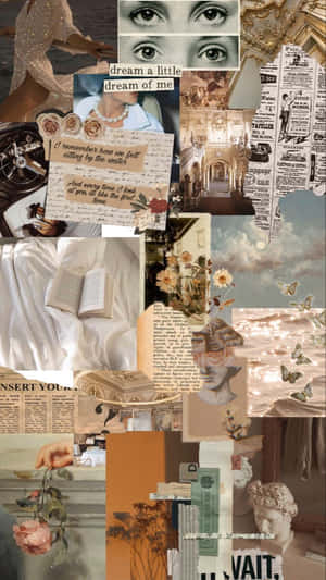 Vintage_ Dream_ Collage_ Aesthetic.jpg Wallpaper