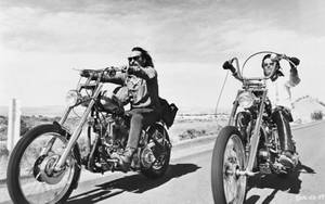 Vintage Easy Rider Driving Wallpaper