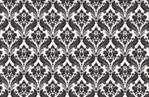 Vintage Elegance In Black And White Wallpaper