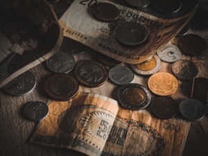 Vintage European Currency Collection Wallpaper