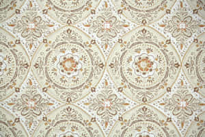 Vintage Floral Pattern Texture Wallpaper