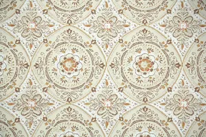 Vintage Floral Pattern Texture Wallpaper
