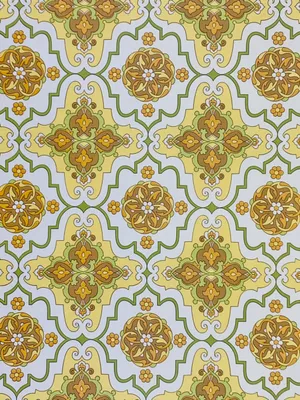 Vintage Floral Pattern Wallpaper Wallpaper