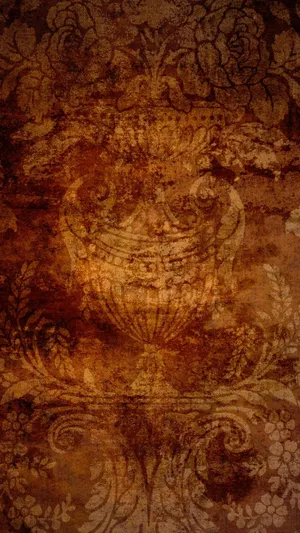 Vintage Floral Texture Background Wallpaper