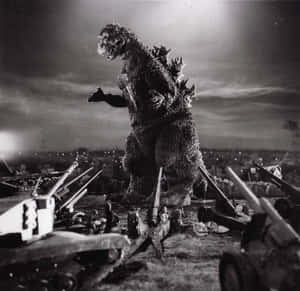 Vintage Godzilla 1954 Poster Artwork Wallpaper