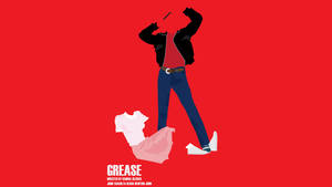 Vintage Grease Outfit In Unique Vector Art Wallpaper