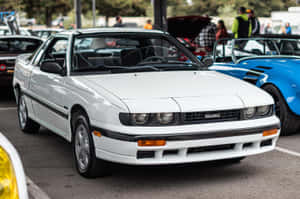 Vintage Isuzu Impulse At Car Show Wallpaper