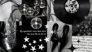 Vintage Junk Collage Wallpaper