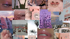 Vintage Junk Collage Wallpaper