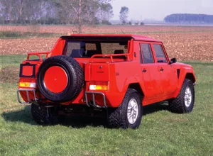 Vintage Lamborghini Lm002 Off-road Excellence Wallpaper