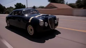 Vintage Lancia Aurelia B20 G Ton Road Wallpaper