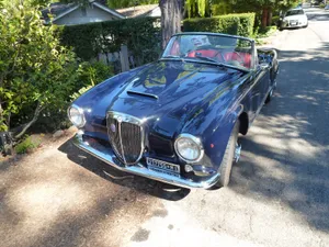 Vintage Lancia Aurelia Convertible Parked Wallpaper