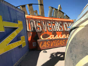 Vintage Las Vegas Signs Wallpaper