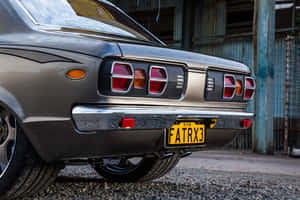 Vintage Mazda Rx-3 In Pristine Condition Wallpaper