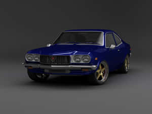 Vintage Mazda Rx-3 Sports Car Wallpaper