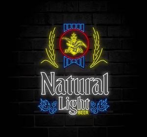 Vintage Natural Light Neon Sign Wallpaper