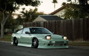 Vintage Nissan Silvia S14 Wallpaper