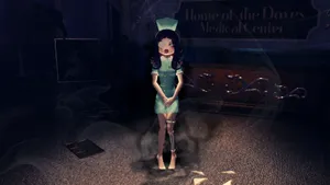 Vintage Nurse Costume Style Wallpaper