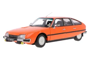 Vintage Orange Citroen C X Model Wallpaper