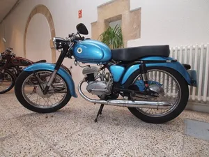 Vintage Ossa Motorcycle Exhibit Wallpaper