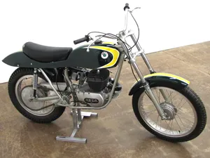 Vintage Ossa Motorcycle Profile Wallpaper