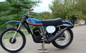 Vintage Ossa Trial Motorcycle Wallpaper