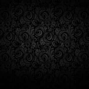 Vintage Pattern Black Dark Ipad Wallpaper