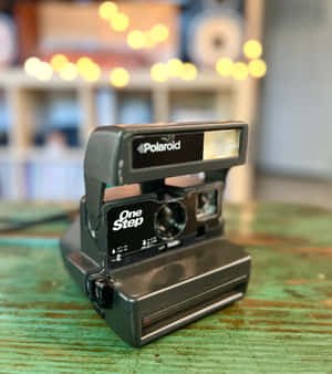 Vintage Polaroid One Step Camera Wallpaper