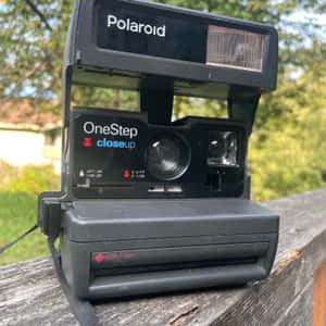 Vintage Polaroid One Step Closeup Camera Wallpaper