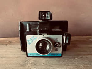 Vintage Polaroid Super Shooter Camera Wallpaper